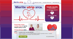 Desktop Screenshot of meri-utrip.si